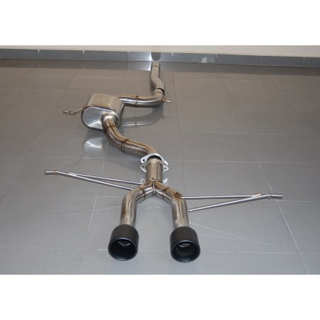 SCARICO SEAT LEON 2.0 05-08 BLACK TIPS  
