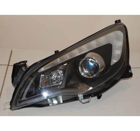 Faros Delanteros Luz De Dia Opel Astra J DRL Black