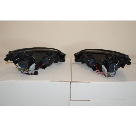 Faros Delanteros Luz De Dia Opel Astra J DRL Black