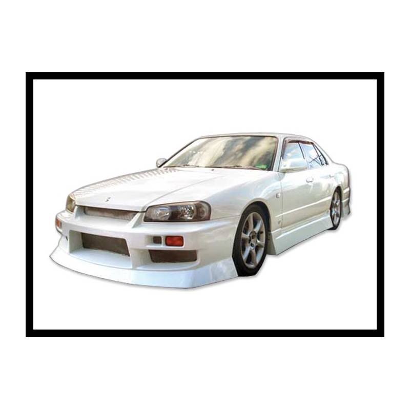 Front Bumper Nissan Skyline Coupe R34 Gts Type 4 Door Bimar Tuning
