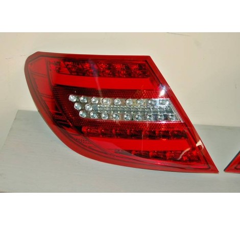 Pilotos Traseros Cardna Mercedes W204 07-11 Lightbar Int. Led