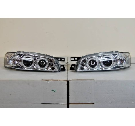 Faros Delanteros Ojos De Angel Subaru Impreza '92