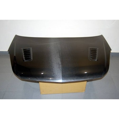 Carbon Fibre Bonnet Opel Corsa D With Air Intake
