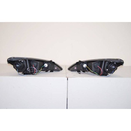 Faros Delanteros Hyundai Genesis 2P 08-11, Black, Luz De Dia