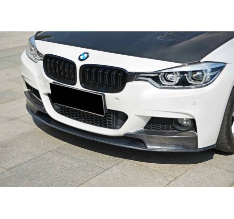 SPOILER ANTERIORE BMW F30 LOOK Mtech PERFORMANCE CARBONIO