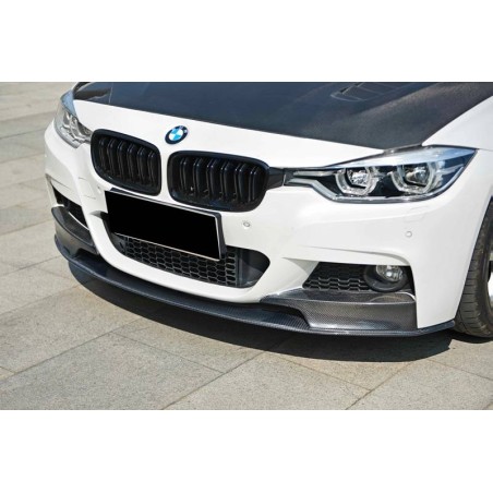 SPOILER ANTERIORE BMW F30 LOOK Mtech PERFORMANCE CARBONIO