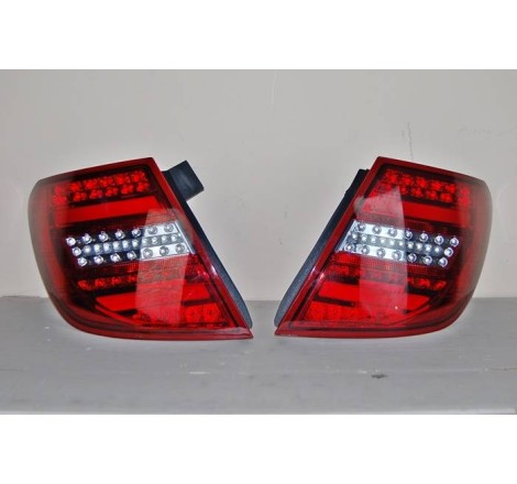 Fanali Posteriori Cardna Mercedes W204 2011-2014 Led Red Clear