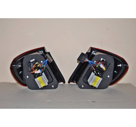 Pilotos Traseros Mercedes W204 2011-2014 Led Red Clear