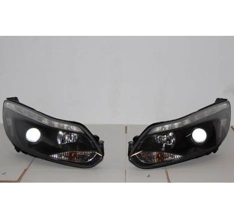 Faros Delanteros Ford Focus 2011-2014 Luz Dia