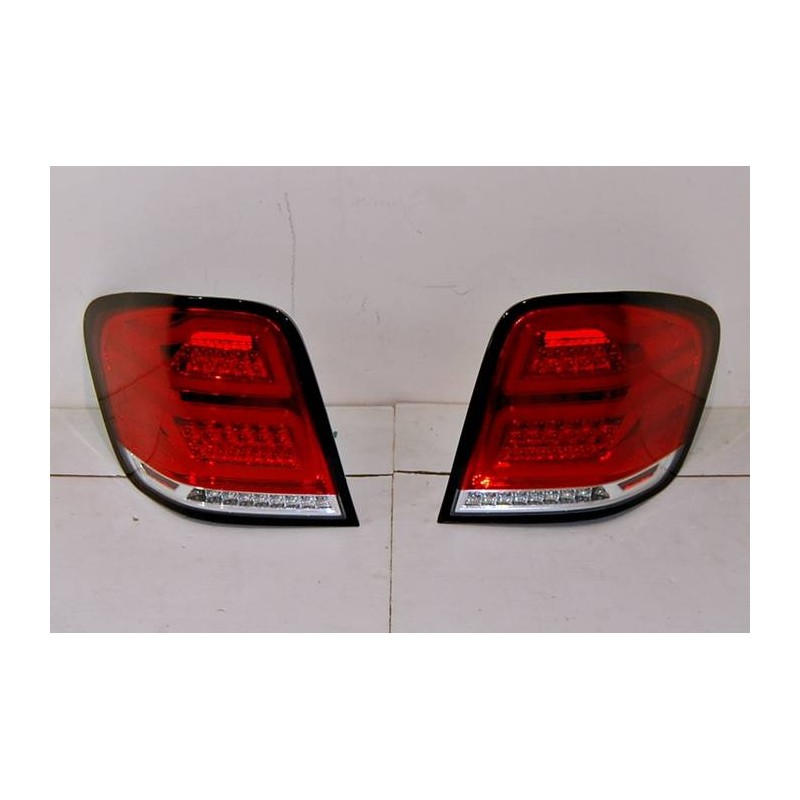 Set Of Rear Tail Lights Mercedes W164 '05-08 LED RED