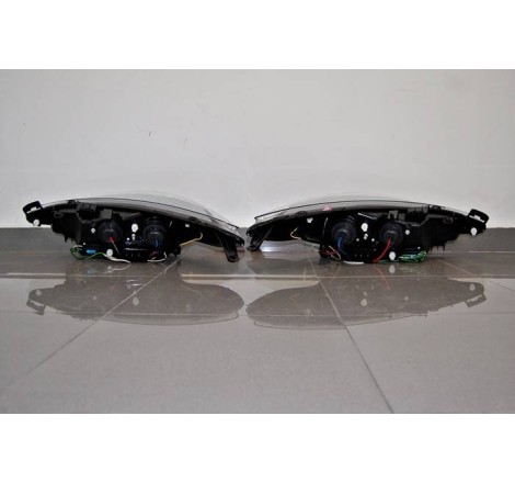 Fanali Day Light Peugoet 207 Nero