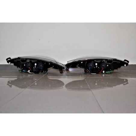 Fanali Day Light Peugoet 207 Nero
