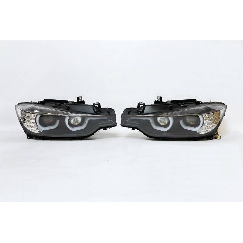 Faros Delanteros Luz De Dia BMW F30 / F31 12-15 Xenon DRL Black