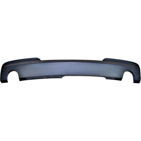 Rear Diffuser BMW F10/ F11 10-16 look M-Tech 2 Exhaust simple ABS