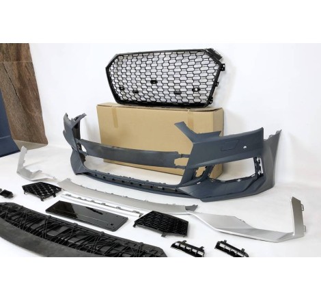 Paragolpes Delantero Audi A4 16-19 B9 Look RS4