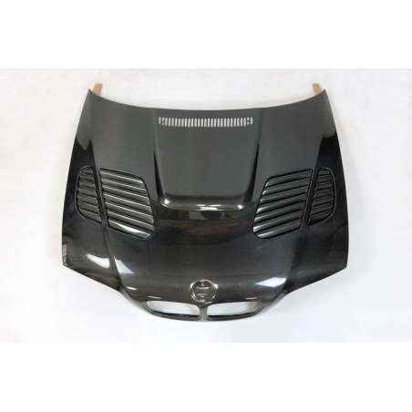 Cofano Carbonio BMW E46 98-01 2P Look M3 GTR