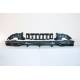 Rear Diffuser Mercedes W205 2014-2018 Coupe AMG Look C63 BLACK ABS