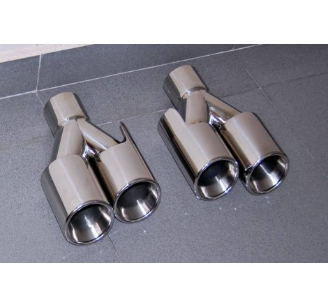 TERMINALI DI USCITA DI SCARICO TIPO BMW F10 E90 E92 E93 F30 F31 F32 F33 F36 E60 F10 F11 G30 F06 F12 F13