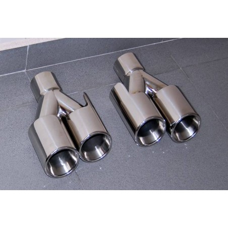 TERMINALI DI USCITA DI SCARICO TIPO BMW F10 E90 E92 E93 F30 F31 F32 F33 F36 E60 F10 F11 G30 F06 F12 F13