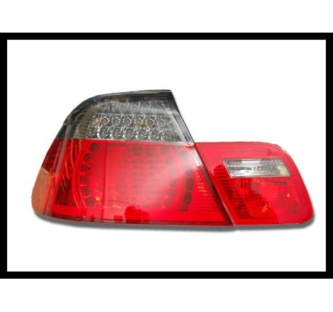 Set Of Rear Tail Lights BMW E46 1998 Cabriolet Led