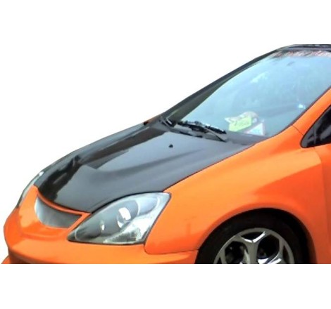 Carbon Fibre Bonnet Honda Civic 2003-2005 EP3, With Air Intake