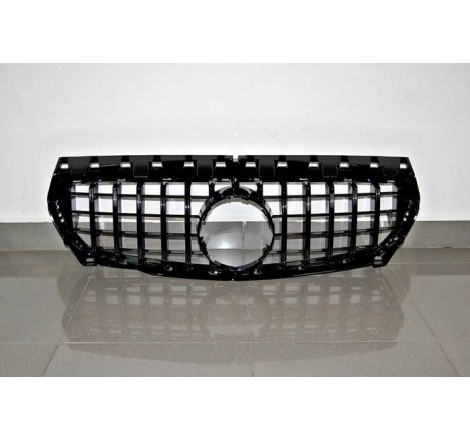 Parrilla Mercedes W117 CLA 2013-2019 Look GTR FULL BLACK
