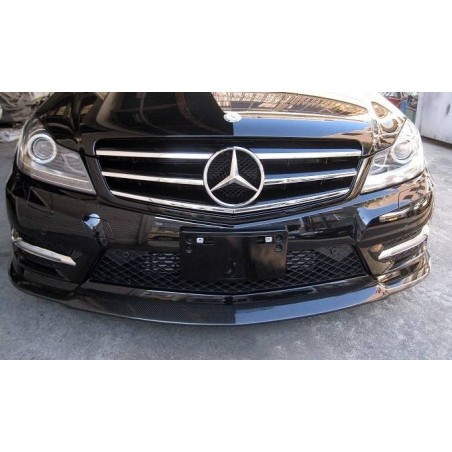 Spoiler Anteriore In Carbonio Mercedes W204 C63 2011-2014
