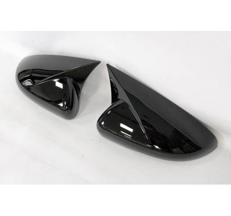 Mirror Covers Volkswagen Golf 6 R20 Glossy Black