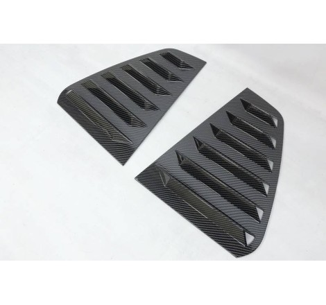 Cubre ventanillas Volkswagen Golf 7 / 7.5 5 Puertas Look Carbono