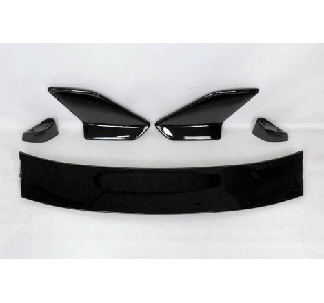 Alerón Honda Civic 2020 look Type R Negro brillante