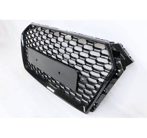 Parrilla Audi A4 Look RS4 B9 2016 Black