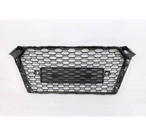 Calandra Anterior Audi A4 Look RS4 B9 2016 Black