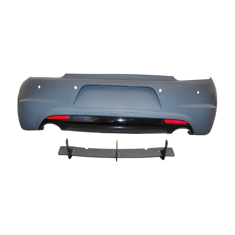 Rear Bumper Volkswagen Scirocco R 2008-2013 Rear diffuser