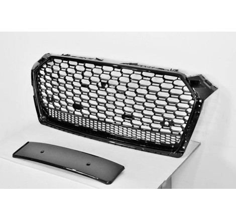 Front Grill Audi A5 2017 Look RS5 Black