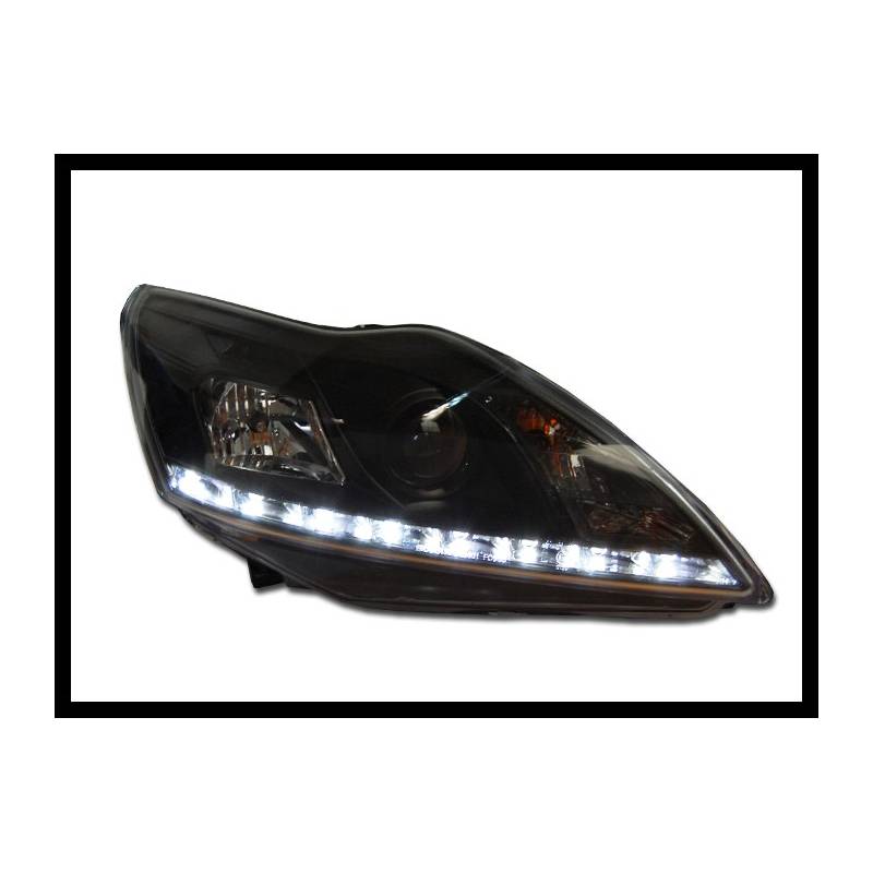 Set Of Headlamps Day Light Ford Focus 2008 Bimar Tuning