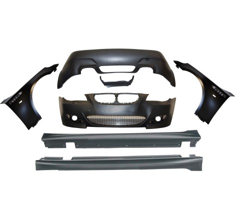 Kit Estetici BMW E60 04-09 E Parafanghi Look M5 ABS Parafanghi