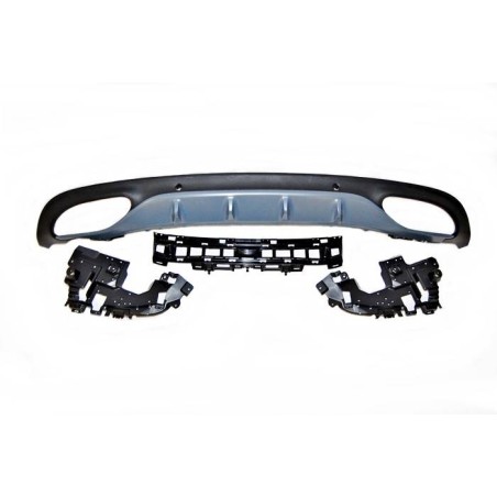 Paragolpes Trasero Mercedes W205 2P 14-18 Look AMG
