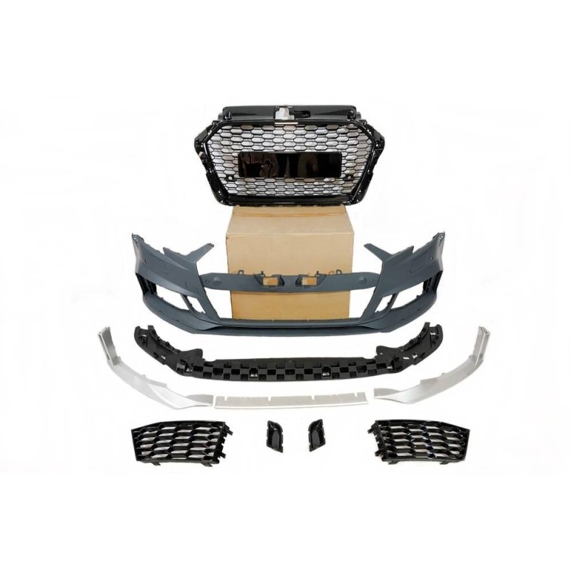 Paragolpes Delantero Audi A3 2016-2019 Sportback  Look RS3 Paragolpes Delantero Audi A3 2016-2019 Sportback  Look RS3