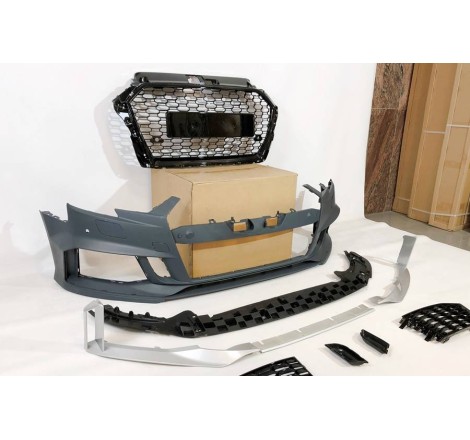 Paragolpes Delantero Audi A3 2016-2019 Sportback  Look RS3 Paragolpes Delantero Audi A3 2016-2019 Sportback  Look RS3