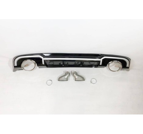 Difusor Trasero Audi A3 Sportback 2016-2019 Look RS3