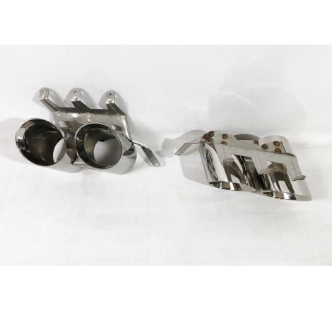 Cola De Escape Ford Mustang GT500 Plata