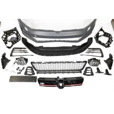 Front Bumper Volkswagen Golf 7.5 3/5D Facelift Look GTI