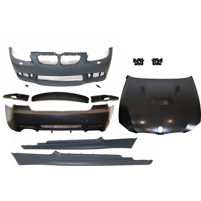 Kit Estetici BMW E92 / E93 06-09 Look M3 Fendinebbia Cofano