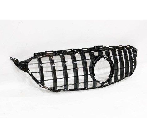 Front Grill Mercedes W205 2019 Look GT Full Black