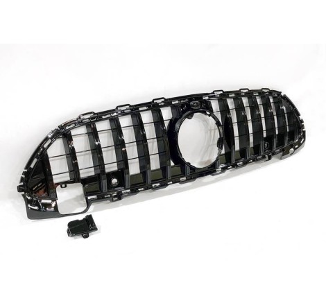 Parrilla Mercedes W206 2022+ Look GT Full Black