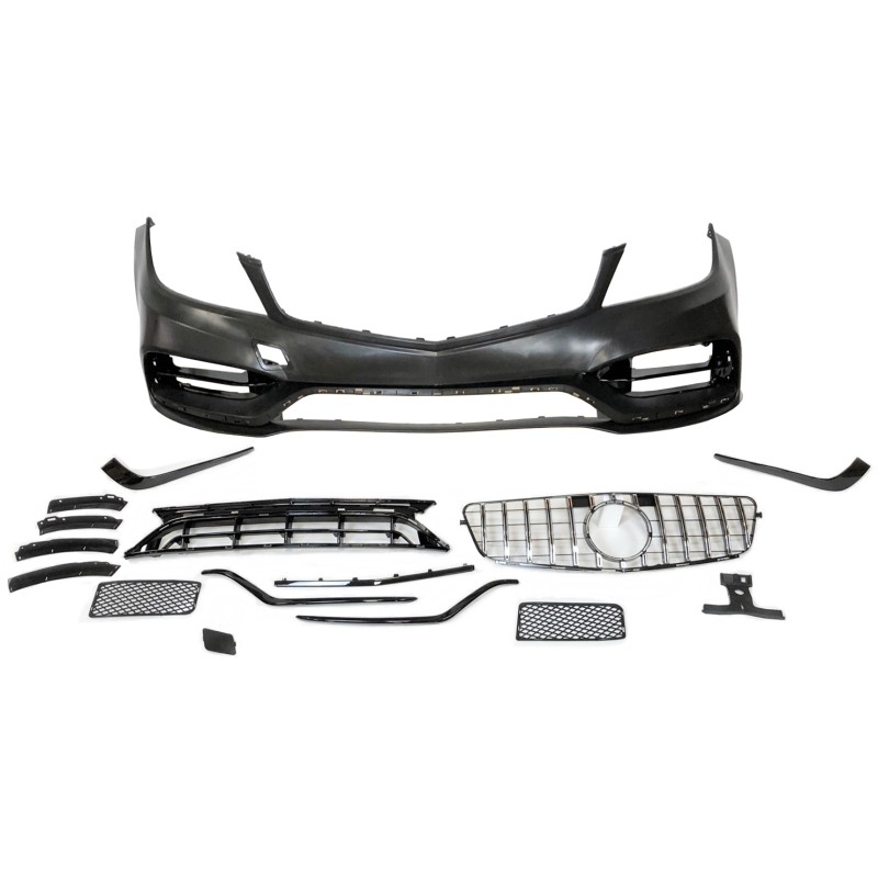 Front Bumper Mercedes W204 07-10 Look W205 C63