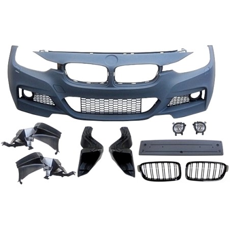 PARAURTI ANTERIORE BMW F30 / F31 LOOK M-TECH ABS