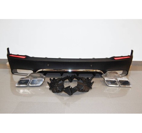 Rear Diffuser MERCEDES X253 GLS 2015-2019 ABS