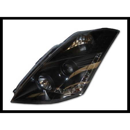 Set Of Headlamps Nissan 350Z 2003-2005 Black