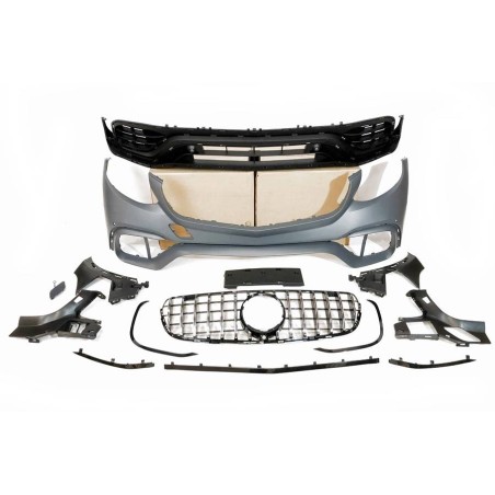Paragolpes Delantero Mercedes X253 GLC 2015-2019 look AMG GLC63